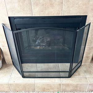 COPY - Fireplace trifold screen
